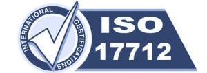 ISO 17712 gecertificeerd