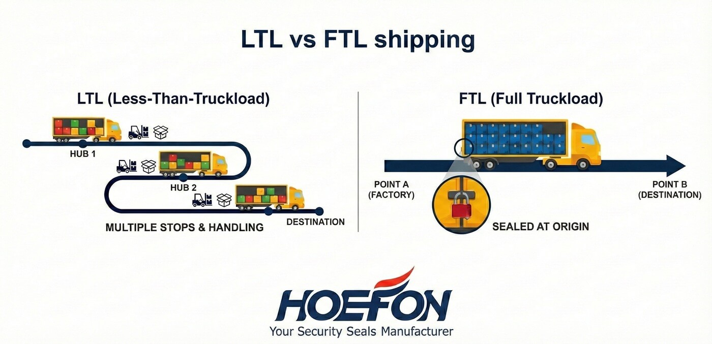 LTL vs FTL shipping